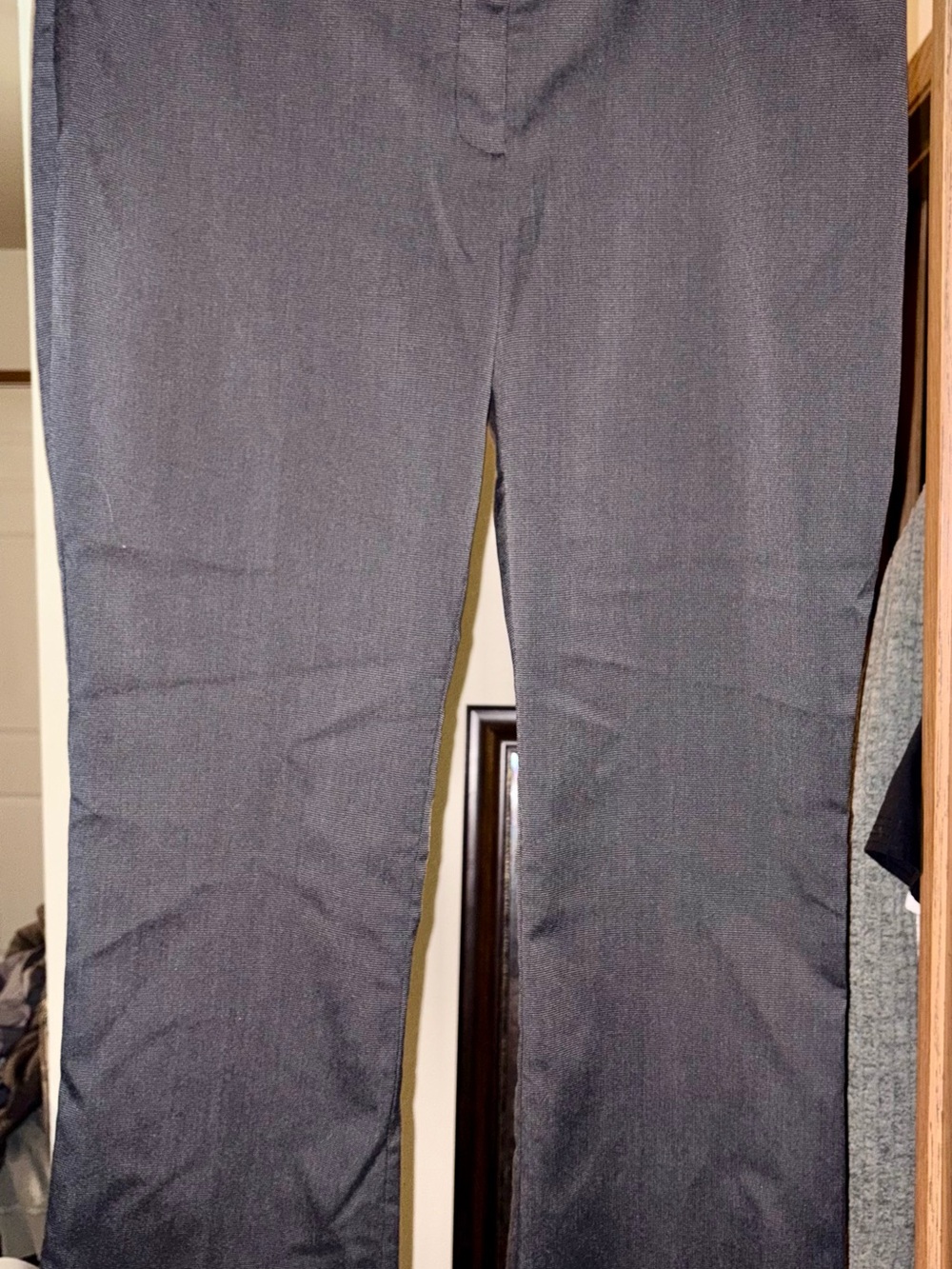 Maurices Straight-Leg Pants in Dark Charcoal